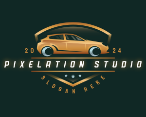 Automobile Luxury Car logo design