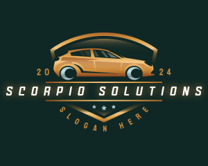 Automobile Luxury Car logo design