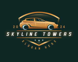 Automobile Luxury Car logo design