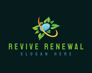 Solar Power Energy logo design