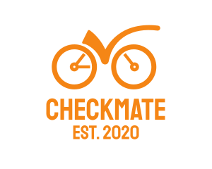 Quality Bicycle Checkmark logo design