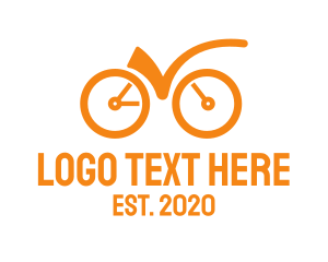 Bike - Quality Bicycle Checkmark logo design