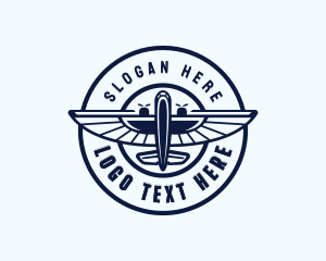 Shipping - Aviation Flight Plane logo design