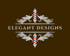 Ornate - Royal Ornate Barbershop logo design