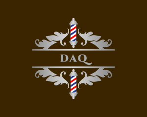 Antique - Royal Ornate Barbershop logo design