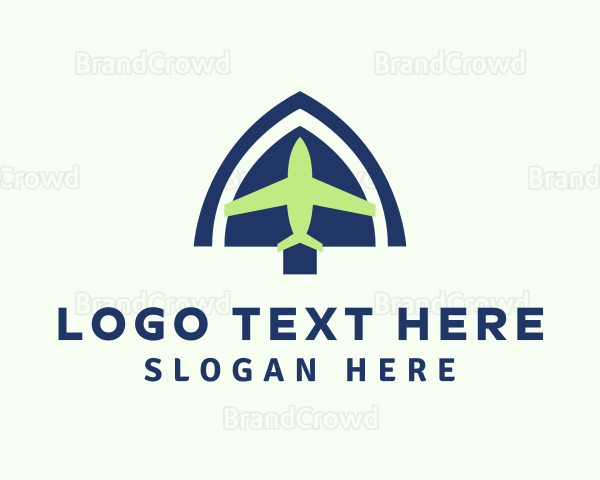 Airplane Cargo Express Logo