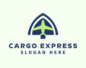 Airplane Cargo Express logo design