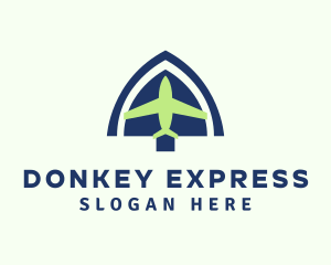 Airplane Cargo Express logo design