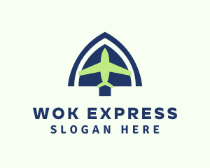 Airplane Cargo Express logo design