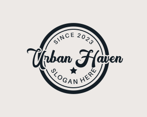 Urban Star Emblem logo design