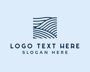 Landscape - Ocean Water Waves logo design