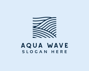 Ocean - Ocean Water Waves logo design
