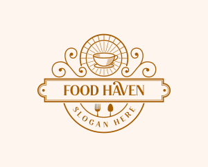 Cafeteria - Dining Cafe Restaurant logo design