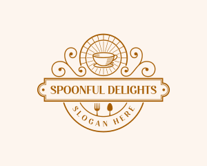 Dining Cafe Restaurant  logo design