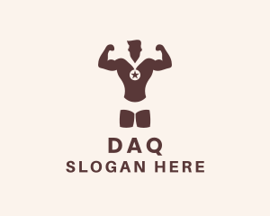 Strong Bodybuilder Championship Logo