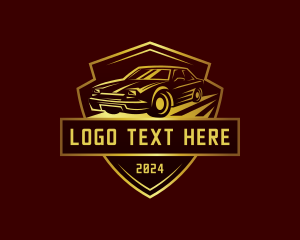 Race - Car Race Garage logo design