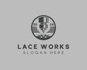 Metalworks Laser Fabrication logo design