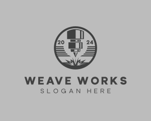 Metalworks Laser Fabrication logo design