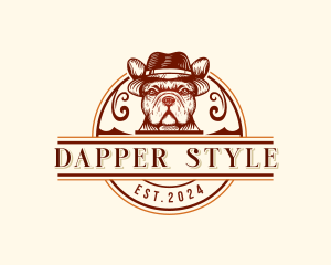 Dapper Bulldog Kennel logo design