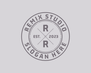 Hipster Studio Pub logo design