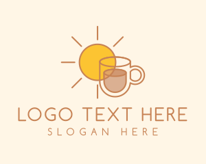 Coffee Mug - Breakfast Coffee Cafe logo design