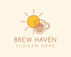 Breakfast Coffee Mug  logo design