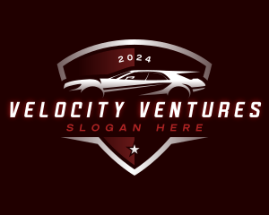 Luxury Racing Car Automotive logo design