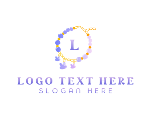 Handmade - Handmade Beaded Bracelet logo design