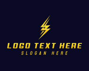 Power Lightning Bolt Logo