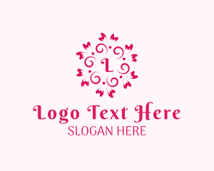 Flower Feminine Cosmetics Boutique Logo