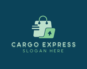 Express Shopping Bag logo design