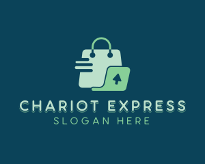 Express Shopping Bag logo design