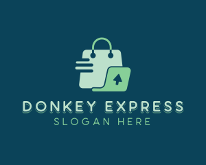 Express Shopping Bag logo design