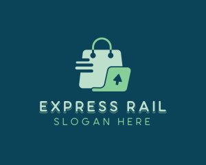 Express Shopping Bag logo design