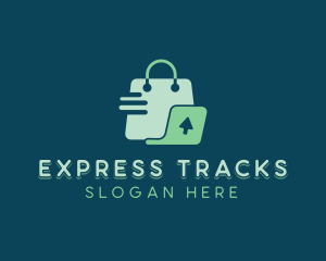 Express Shopping Bag logo design