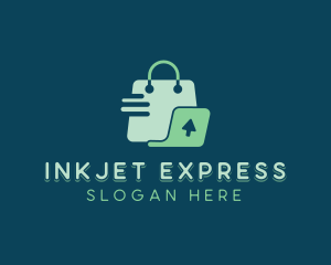 Express Shopping Bag logo design