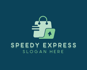 Express - Express Shopping Bag logo design