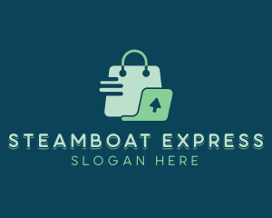 Express Shopping Bag logo design