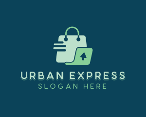 Express Shopping Bag logo design