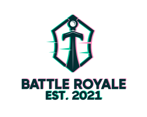 Fortnite - Esports Arcade Sword logo design
