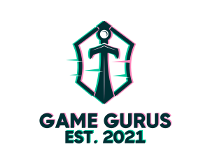 Esports Arcade Sword logo design