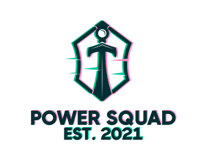 Squad - Esports Arcade Sword logo design
