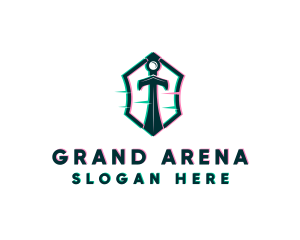 Esports Arcade Sword logo design