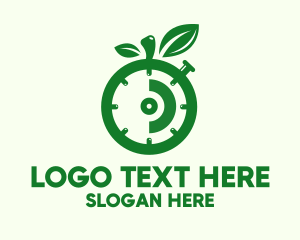 Organic Fruit - Fruit Diet Time logo design