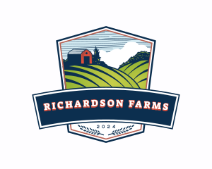 Agriculture Farming Land logo design