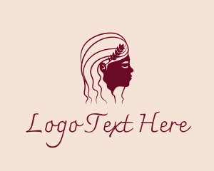 Woman - Female Hair Salon logo design