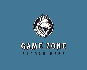 Canine Wolf Wildlife logo design