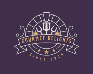 Gastropub Oven Restaurant logo design