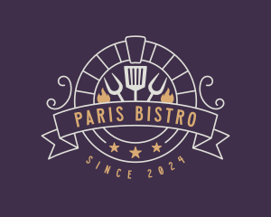 Gastropub Oven Restaurant logo design