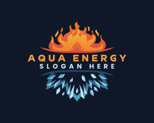 Fire Ice Energy logo design